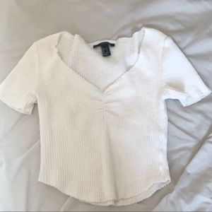 Forever 21, Size S, white top